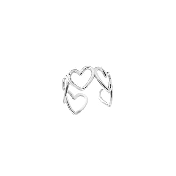 Amour Ring Silver