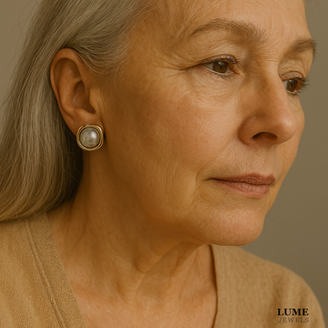 Elegant Black Pearl Earrings